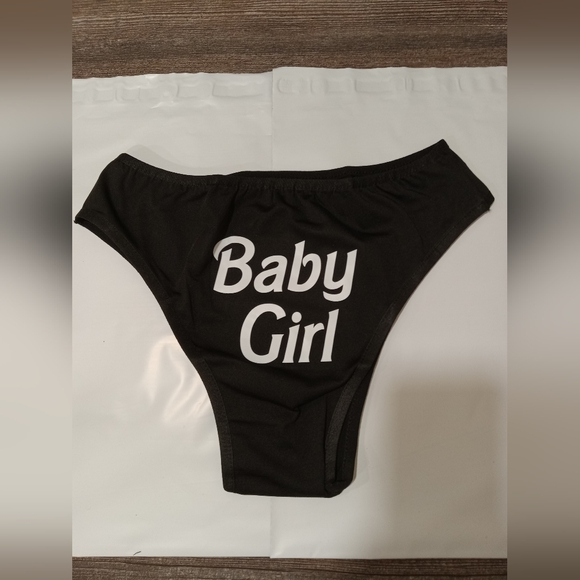 Other - Black 'Baby Girl  Underwear New Never Worn